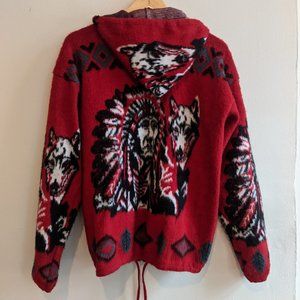 Cozy Hooded Wolf Sweatshirt